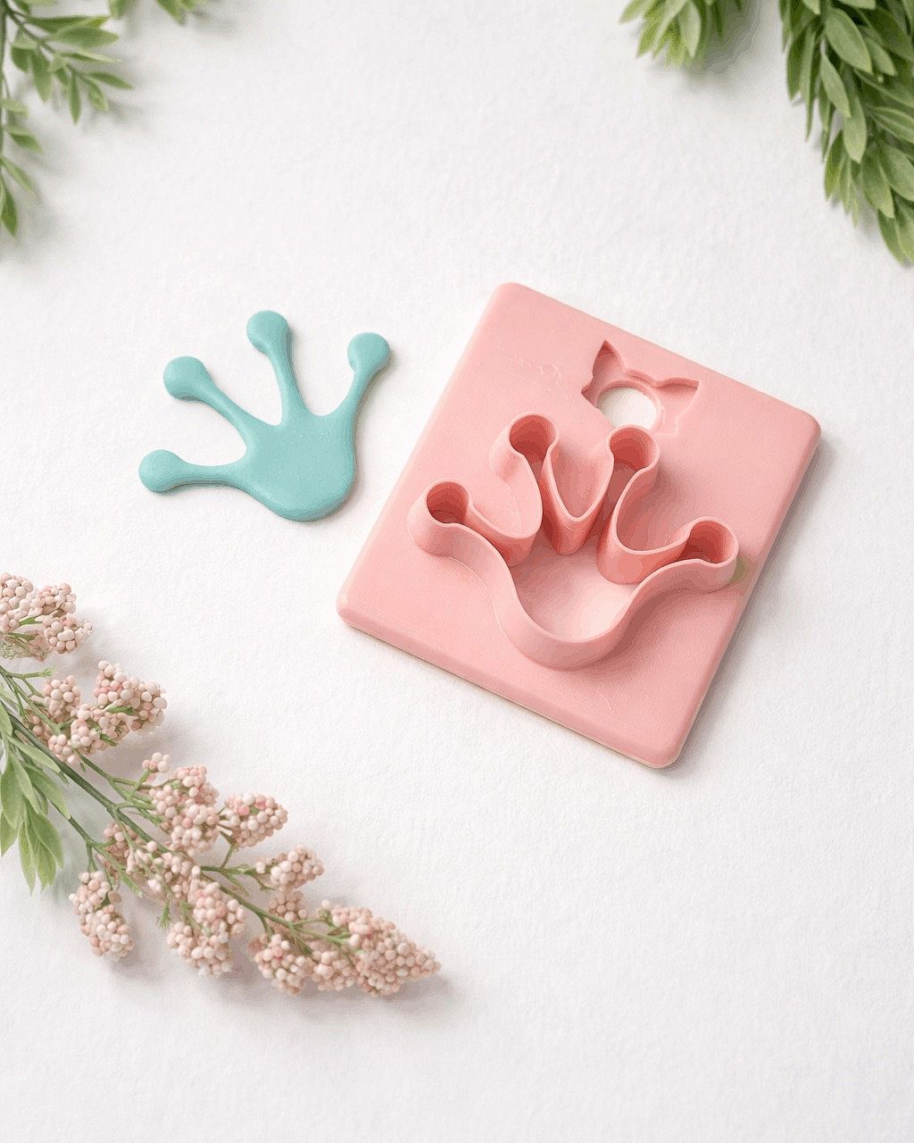 Frog Footprint Clay Cutter