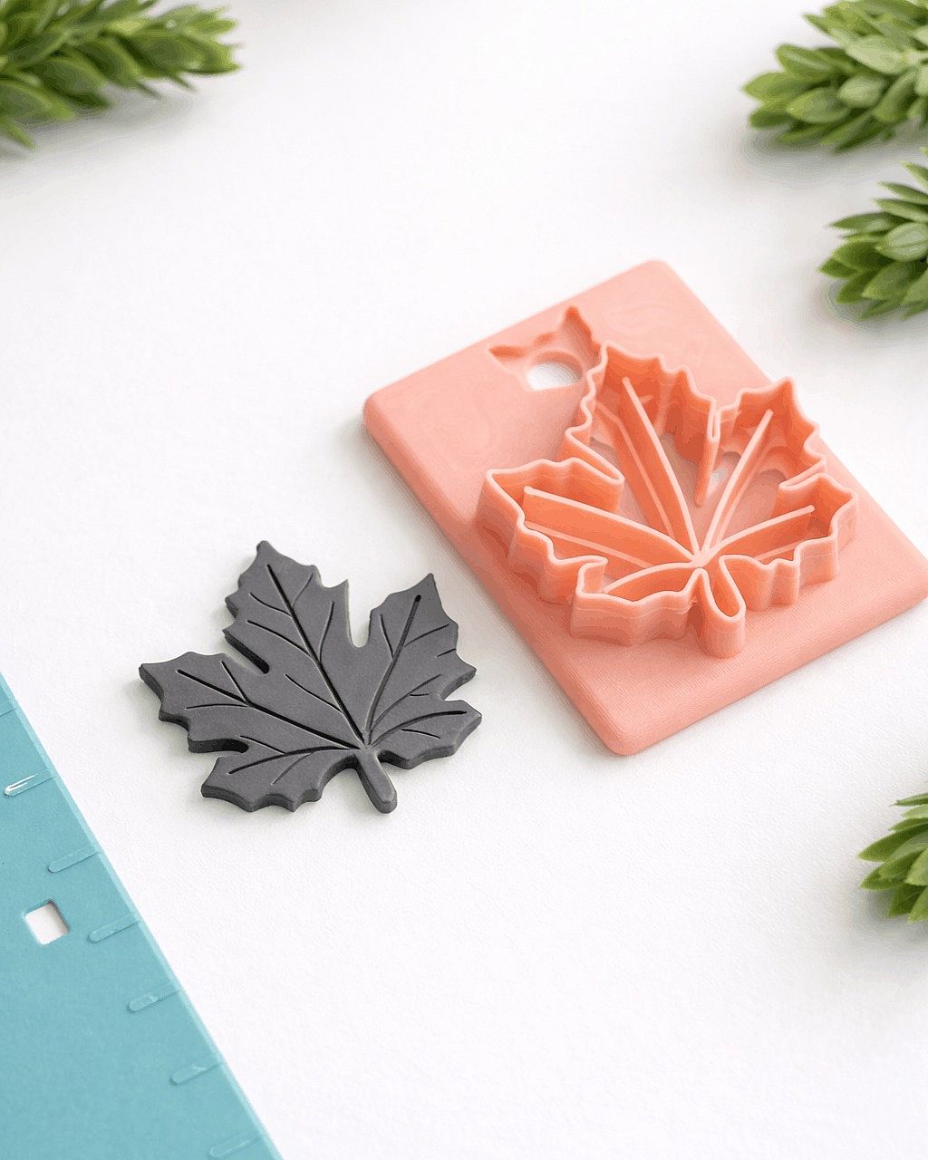 Maple Leaf Polymer Clay Cutter – Leaf Shape Craft & Jewelry Tool | InDecorBD